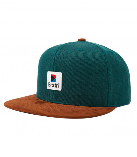 Stowell MP Snapback pine brown Brixton Stowell MP Snapback pine brown Brixton